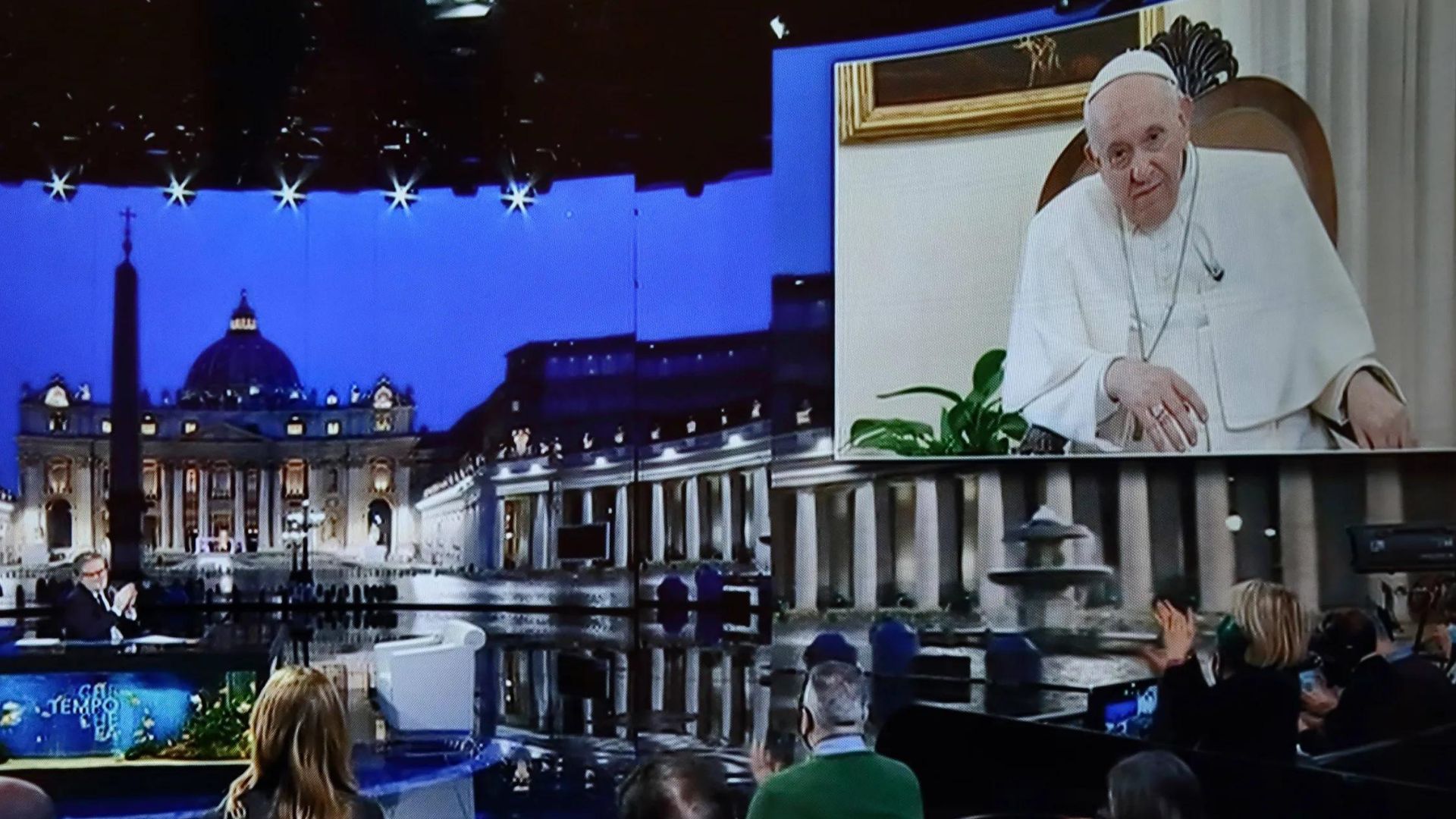 Papa Francesco in televisione: «A me piace pensare l'inferno vuoto. Spero sia realtà»
